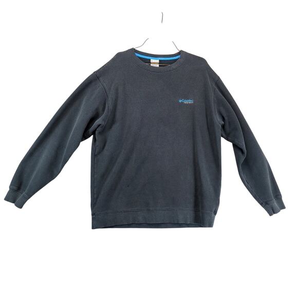 Columbia Field Gear Pullover Crew Sweatshirt Men's L Gray Sportswear Gorpcore - Picture 1 of 10